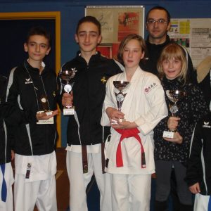 Coupe de Liège: 4 podiums pour le Shitokai Karate Evere