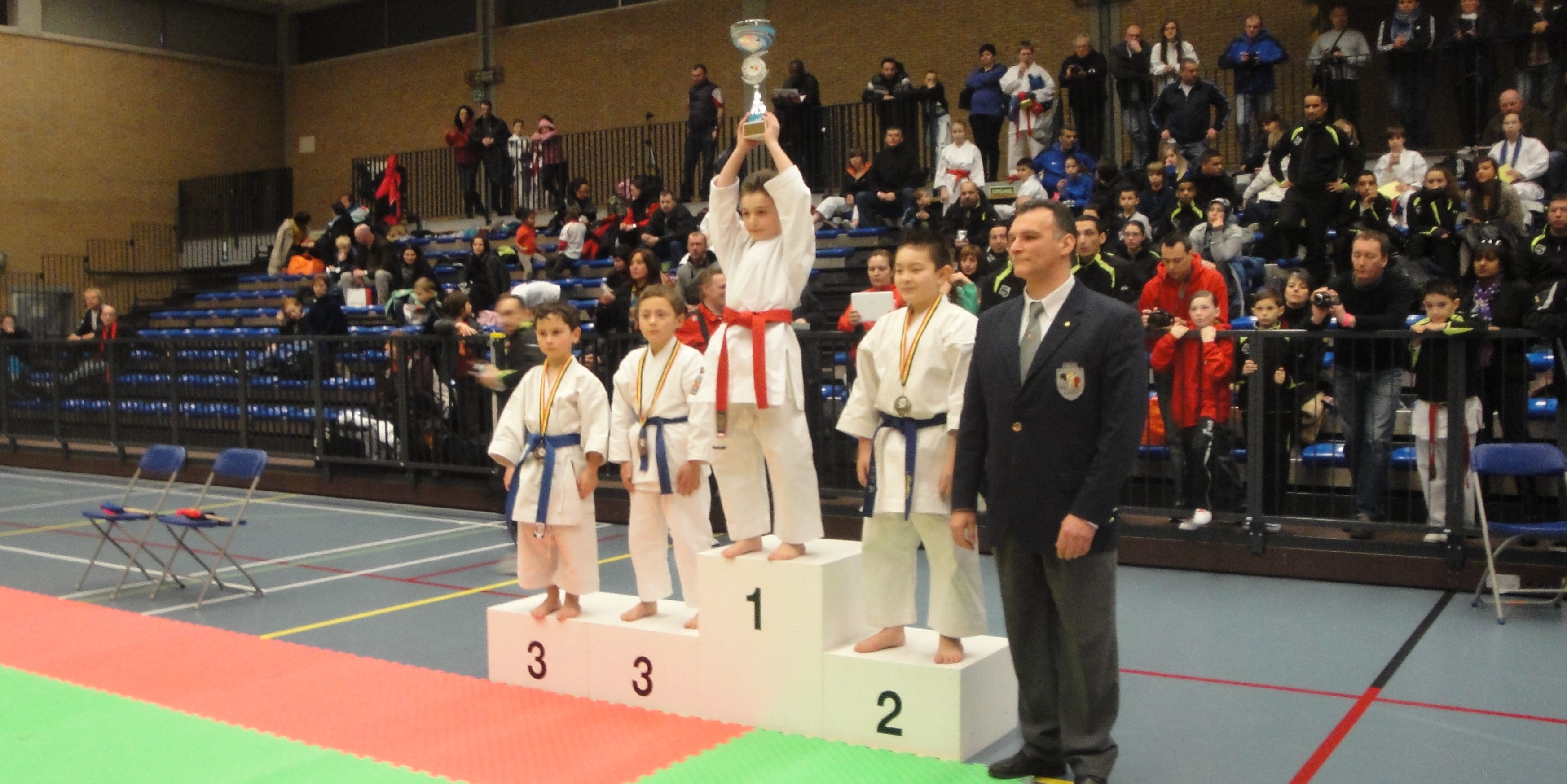 Podium Dardan Hamiti Championnat de Belgique 2013