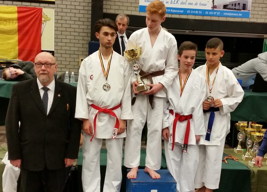 Liridon Demiri est Vice-Champion de Belgique